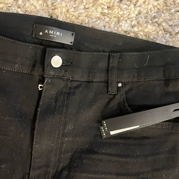 Mens Amiri NWT black denim jeans size 38 🏀🏀 - Picture 1 of 7